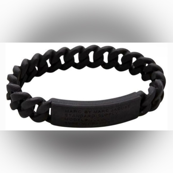 Marc by Marc Jacobs Black Silicone Bracelet NWT - Picture 1 of 1